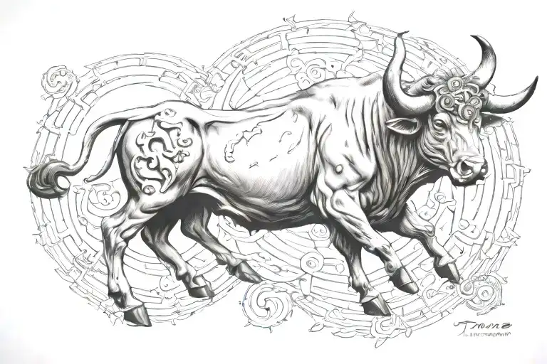 Taurus Zodiac Dominating And Hidden Word Febe