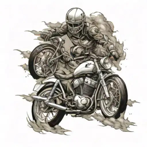 Sports Motorcycle And Football Are All Love Since Childhood