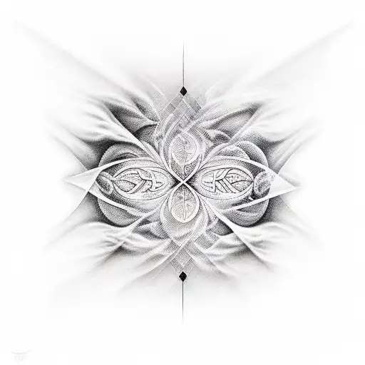 Abstract Smoke Shape