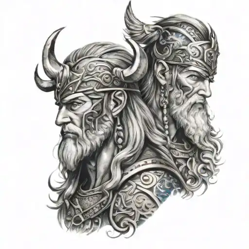 Norse Gods Arm Sleeve