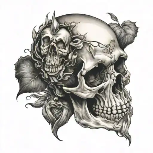 Skull And Heart