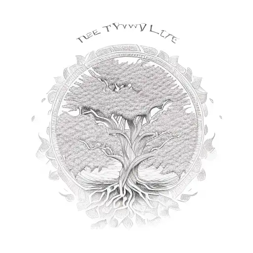 Ivy Willow Tree Of Life