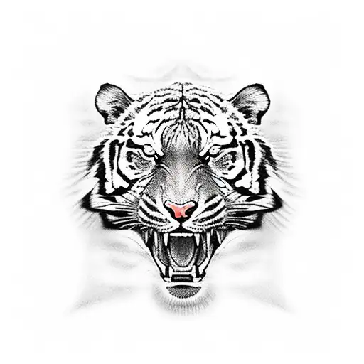 Full Body Tiger Growling Protection Strength