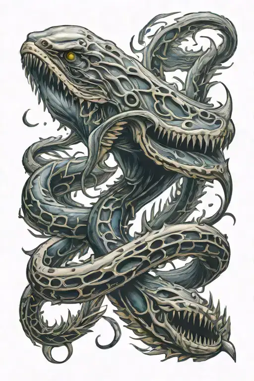 Reaper Leviathan From Subnautica