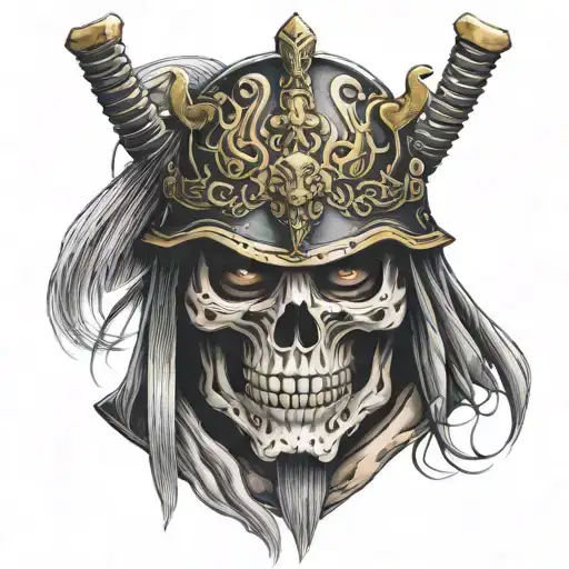 Skull Samurai Mask