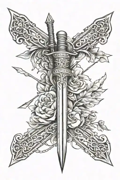 Arrow And Sword