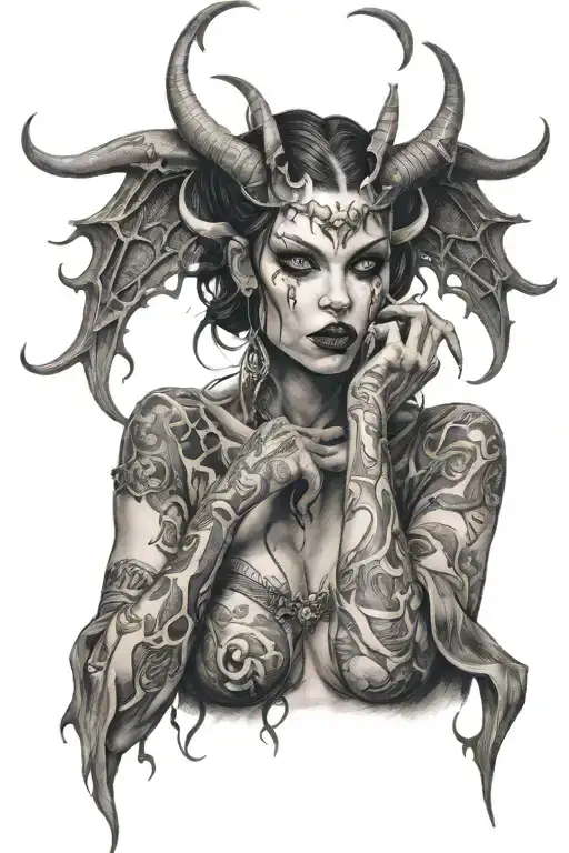 Demon Girl Sexy Satanic