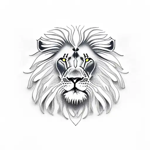 Lion With Text Of Juan