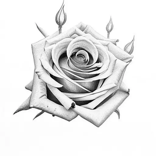 Rose With Swords Joenya