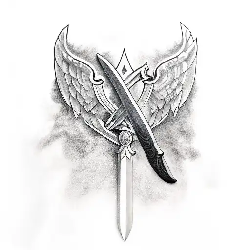 Archangel With Sword