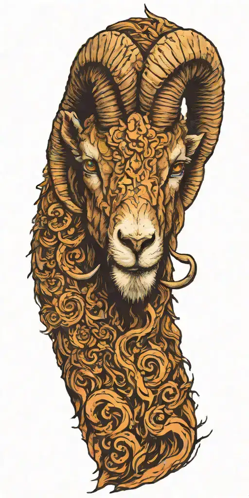 Ram Fire On Eyes Looking