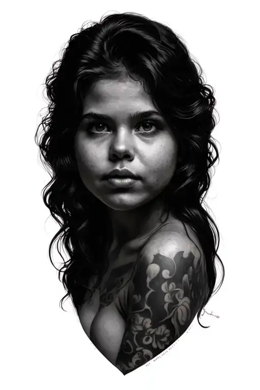 Chubby Nude Frontal Girl