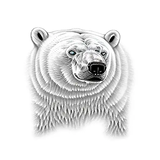 Polar Bear Walking With Beer