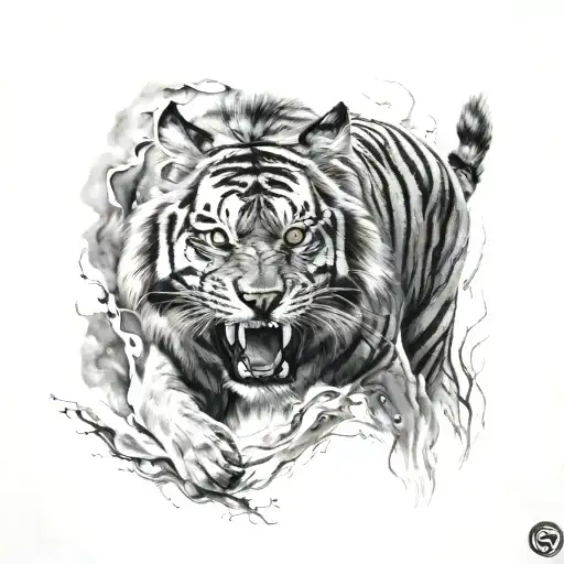 Wolf Vs Bengal Tiger