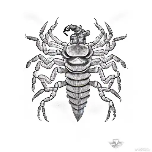 Scorpion With A Tail In Bloom