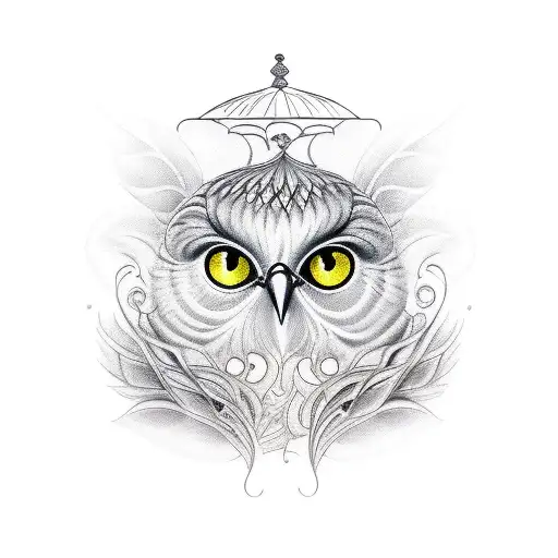 Open Detail Birdcage With Bird Escaping From It