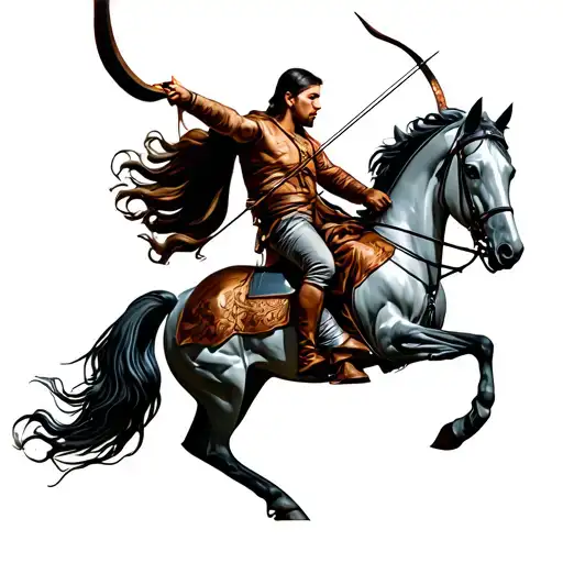 Sagittarius Archer Riding