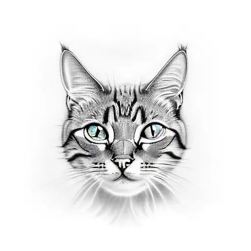 Catcat Black And Whrite