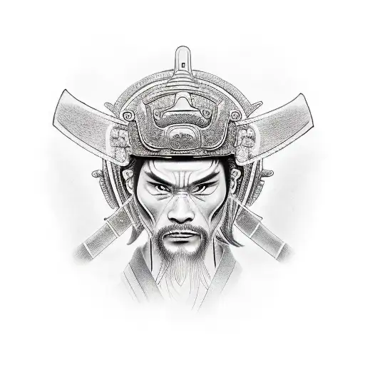 Samurai And Arc Angel Michael