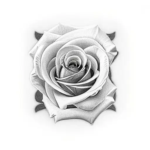 Cross With Rose And Lily