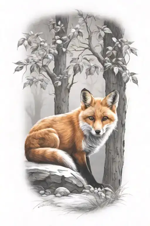 Fox Playing