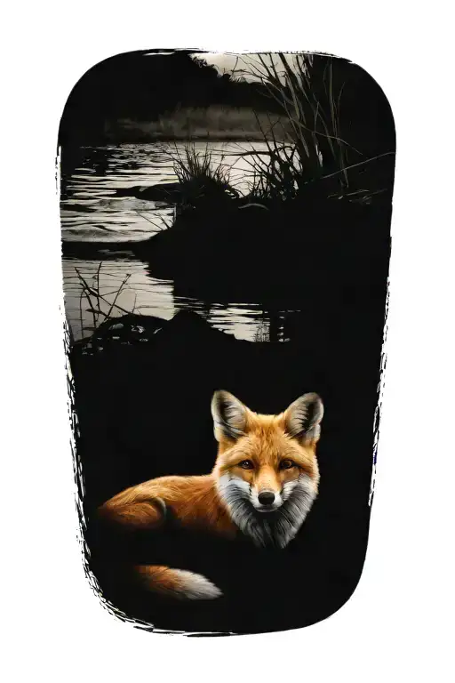 Fox Near Water