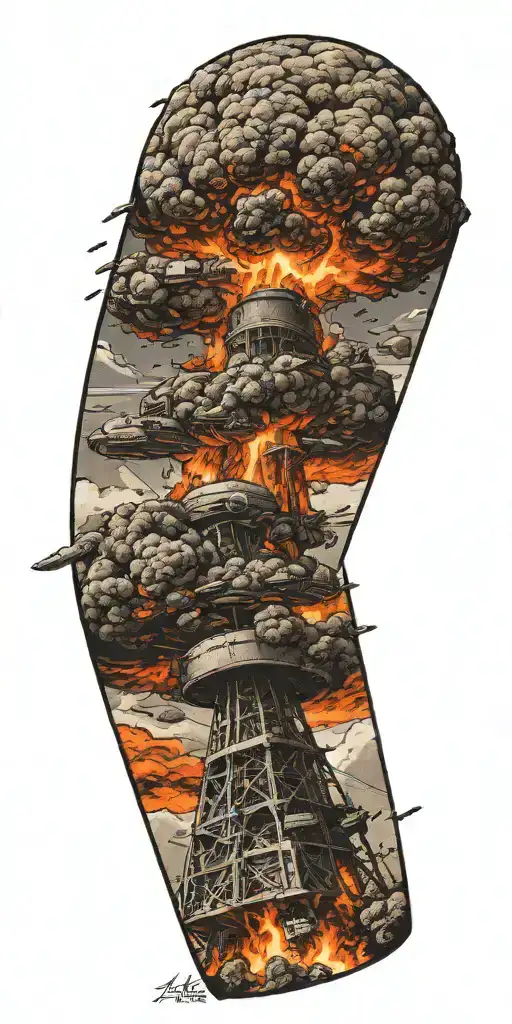 Nuclear Bomb Explosion