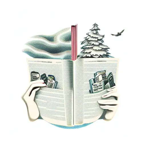 An Animal Crossing Character Reading A Book In A Vintage Setting