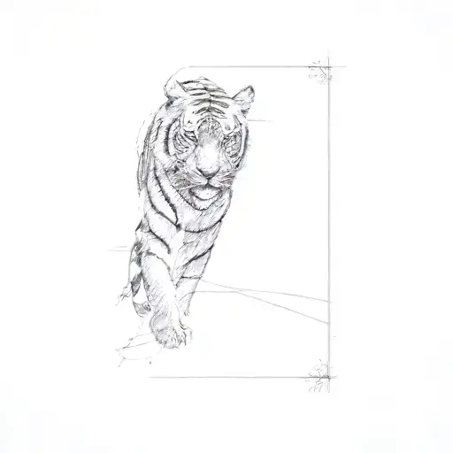 Abstract Tiger