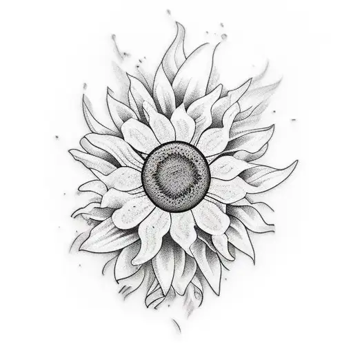 Fingerprint Sunflower