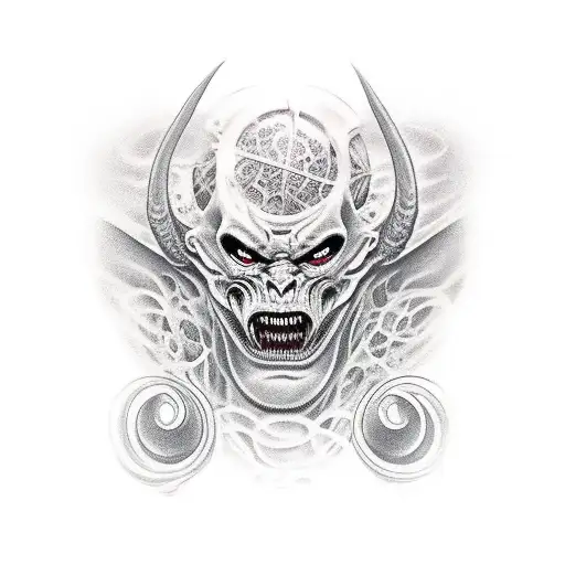 Demon Neck And Chest