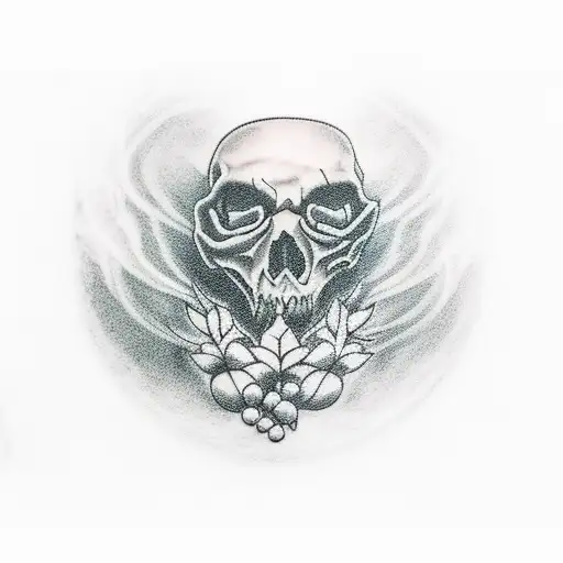 Graveyard In Old Forest