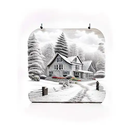 A Country Side Home Sign Made Wood With The Number 92 On