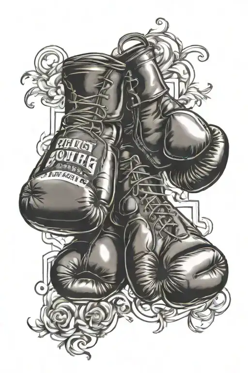 Bible Verse Boxing Gloves