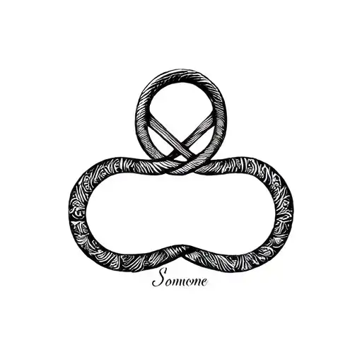 Infinty Symbol With Someone Name