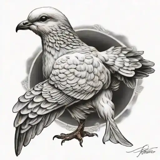 Dove Daughter Walking