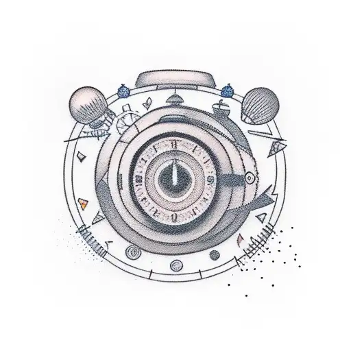 Minimalist Tattoo About Travel