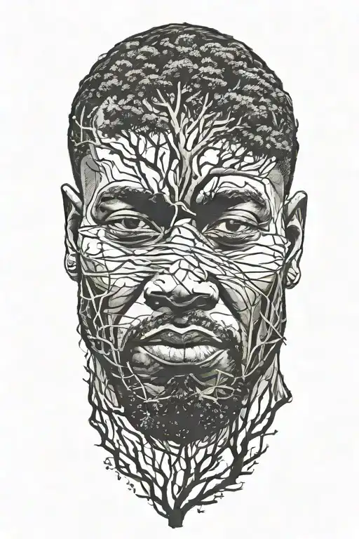 Black Man And A Tree