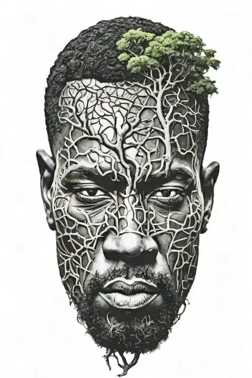Black Man And A Tree