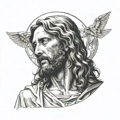 Jesus Christ Praying