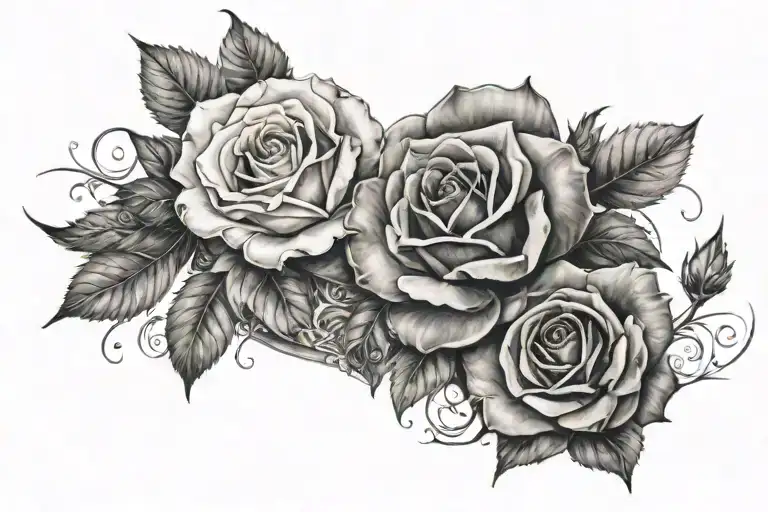 Chest Peice Rose Symertica Gemsl