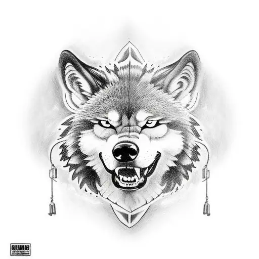 Boxing Gloves Hanging And A Gladiator And Wolf In A Background