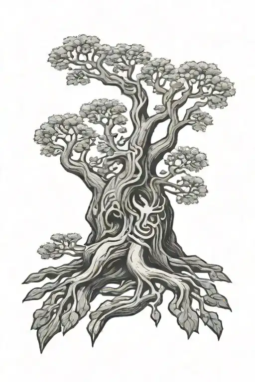 Yggdrasil Dog Paw Print