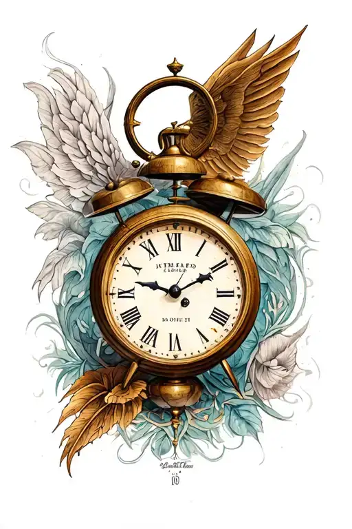 Clock With Date Of Birth