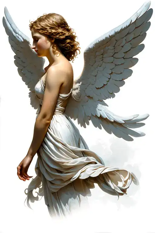 Angel In Profile