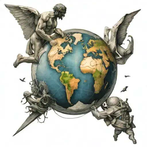 Atlas Carrying The World