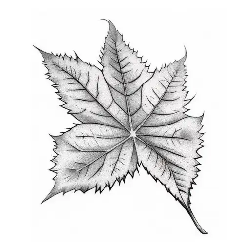 Good Looking Leaf Plants Crowling Down My Arm