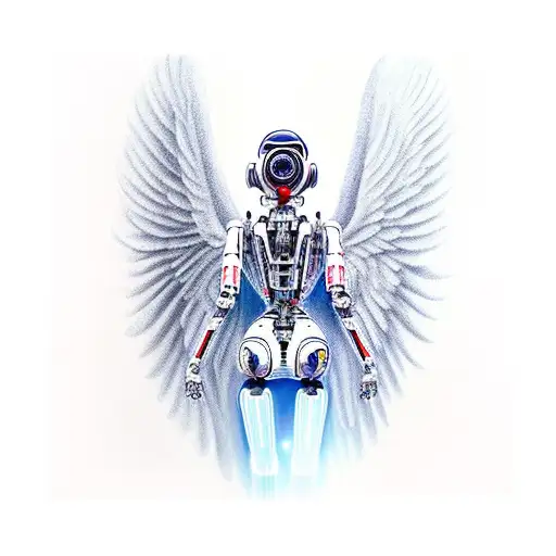 Robotic Angel Wings Robotic Inside The Wings