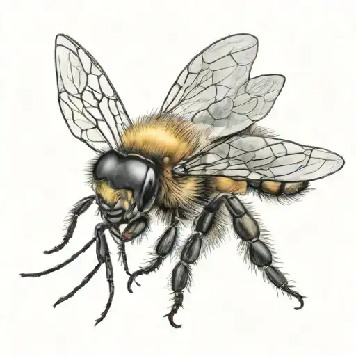 Bee Flying