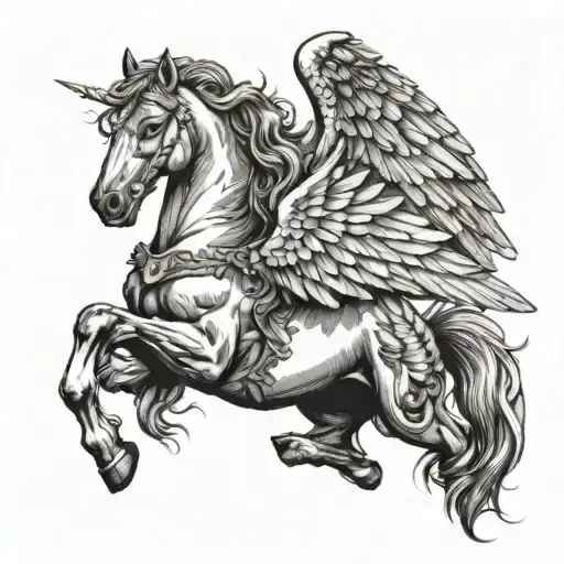 Pegasus Horse With Wings